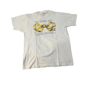 VTG 1991 Desert Storm Military Fruit of the Loom XL  Single Stitch Made in USA